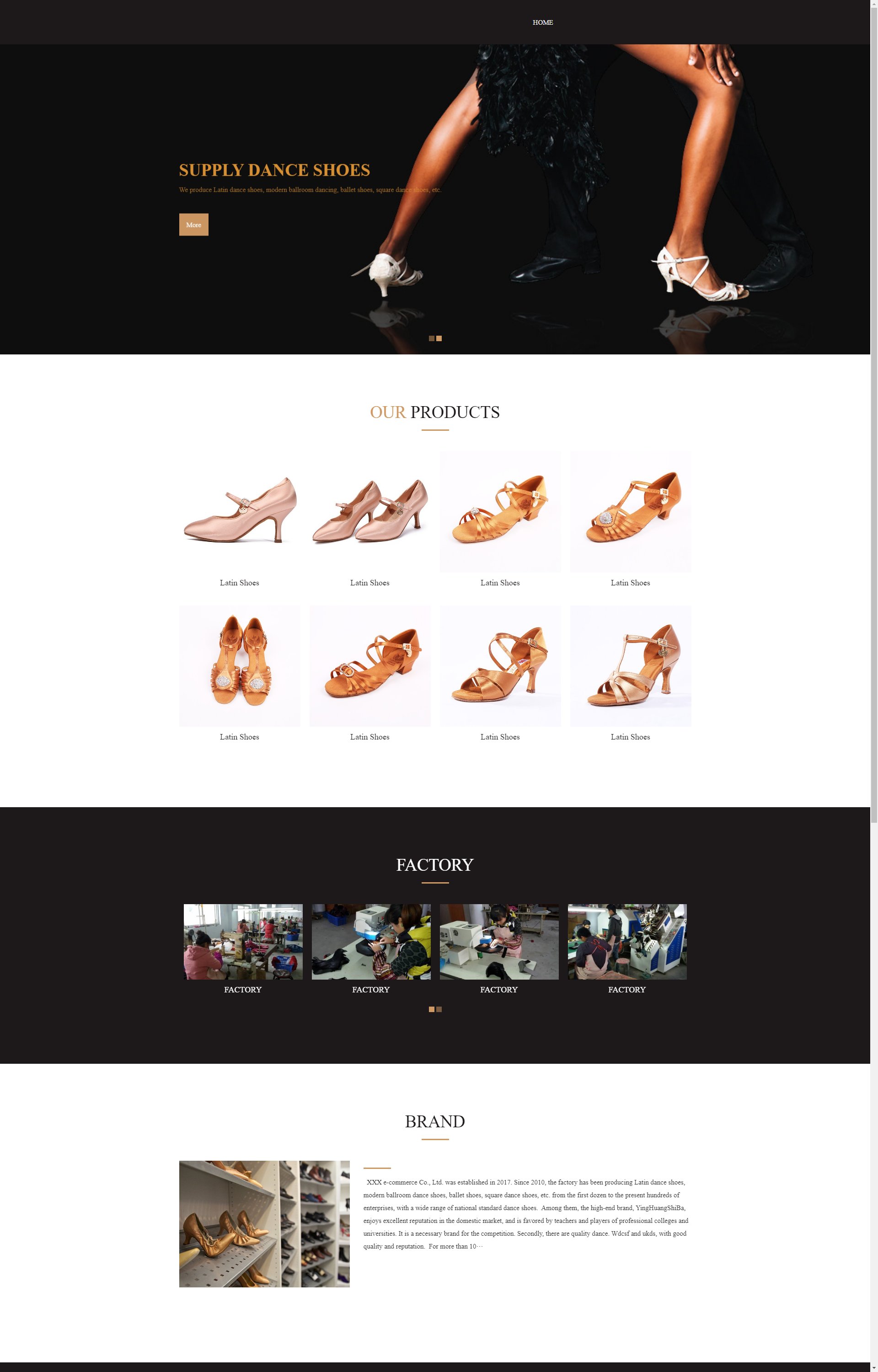 (自适应手机端)英文外贸芭蕾舞鞋 拉丁舞鞋鞋类